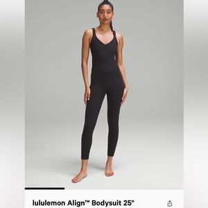 Lululemon Bodysuit ALIGN⭐️ Size 6 black